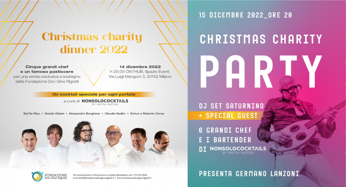 Christmas Charity Dinner e Party: le foto delle due serate!